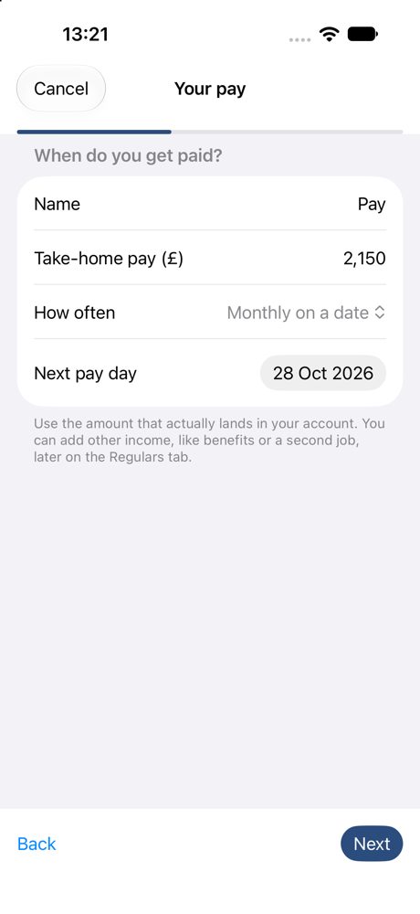 Quick start: your take-home pay and next pay day